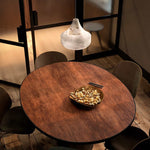 Alabaster Veil Pendant Light – Modern Designer Hanging Lamp for Dining & Living