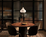 Alabaster Veil Pendant Light – Modern Designer Hanging Lamp for Dining & Living