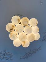 Lunar Alabaster Spherical Chandelier