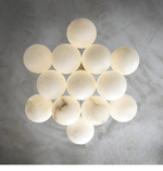 Lunar Alabaster Spherical Chandelier