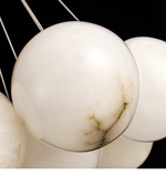 Lunar Alabaster Spherical Chandelier
