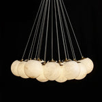 Lunar Alabaster Spherical Chandelier