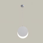 Lunar Eclipse LED Pendant Light – Modern Minimalist Ceiling Lamp for Bedroom & Dining Room
