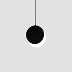 Lunar Eclipse LED Pendant Light – Modern Minimalist Ceiling Lamp for Bedroom & Dining Room