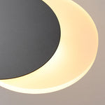 Lunar Eclipse LED Pendant Light – Modern Minimalist Ceiling Lamp for Bedroom & Dining Room