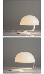 Lunarae Sculptural Table Lamp with Dome Shade for Modern Interiors