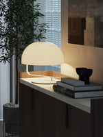 Lunarae Sculptural Table Lamp with Dome Shade for Modern Interiors