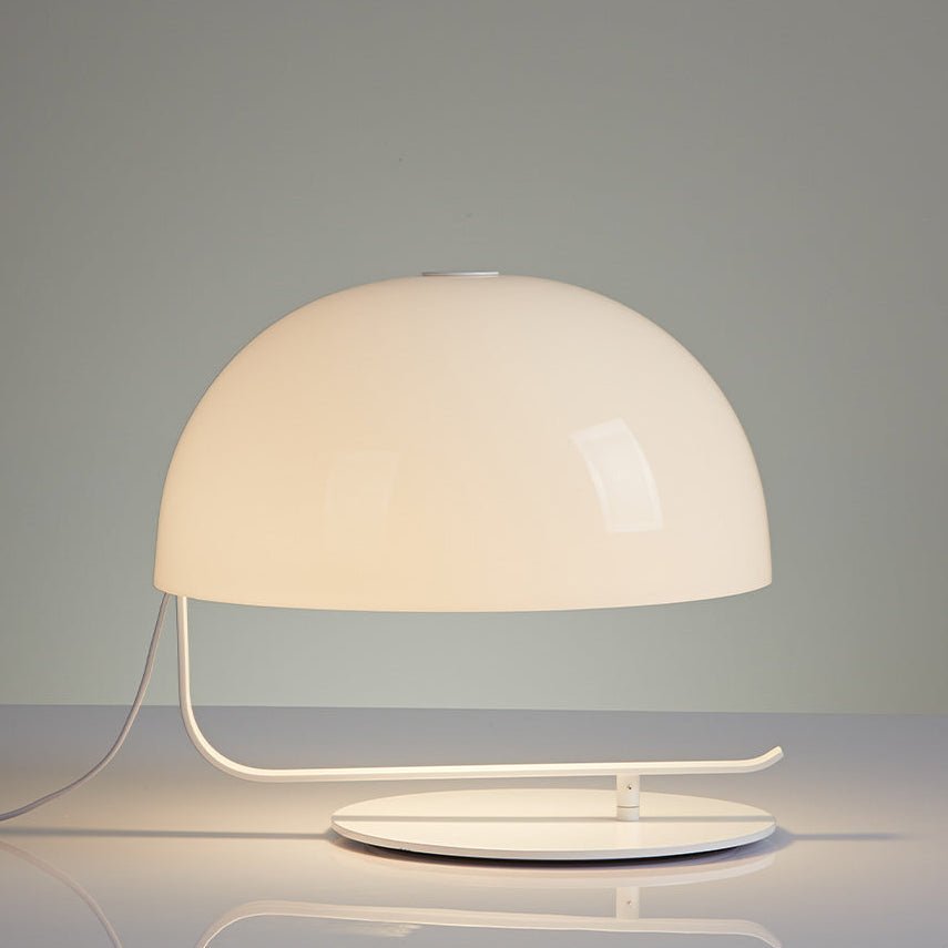 Lunarae Sculptural Table Lamp with Dome Shade for Modern Interiors