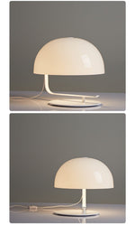Lunarae Sculptural Table Lamp with Dome Shade for Modern Interiors