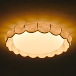 Lunaria Veil Flush Mount Ceiling Light – Modern Designer LED Lamp