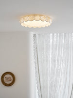 Lunaria Veil Flush Mount Ceiling Light – Modern Designer LED Lamp
