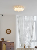 Lunaria Veil Flush Mount Ceiling Light – Modern Designer LED Lamp