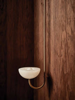 Lunaris Duo Alabaster Pendant Light – Modern Minimalist LED Chandelier
