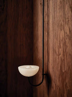 Lunaris Duo Alabaster Pendant Light – Modern Minimalist LED Chandelier