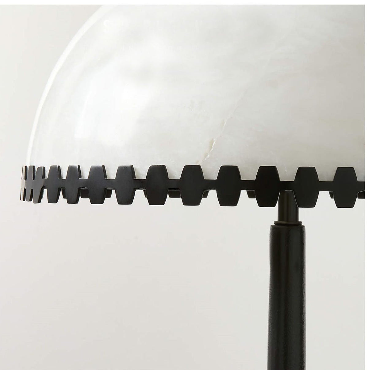 Lunarra Dome Alabaster Table Lamp – Modern Bedside & Living Room Lighting