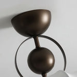 Lunelle Cloud Silk Ceiling Light – Sculptural Flush Mount for Modern Interiors