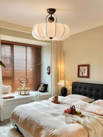 Lunelle Cloud Silk Ceiling Light – Sculptural Flush Mount for Modern Interiors