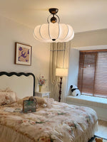 Lunelle Cloud Silk Ceiling Light – Sculptural Flush Mount for Modern Interiors