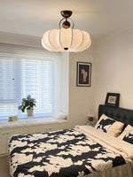 Lunelle Cloud Silk Ceiling Light – Sculptural Flush Mount for Modern Interiors