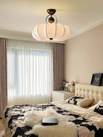 Lunelle Cloud Silk Ceiling Light – Sculptural Flush Mount for Modern Interiors
