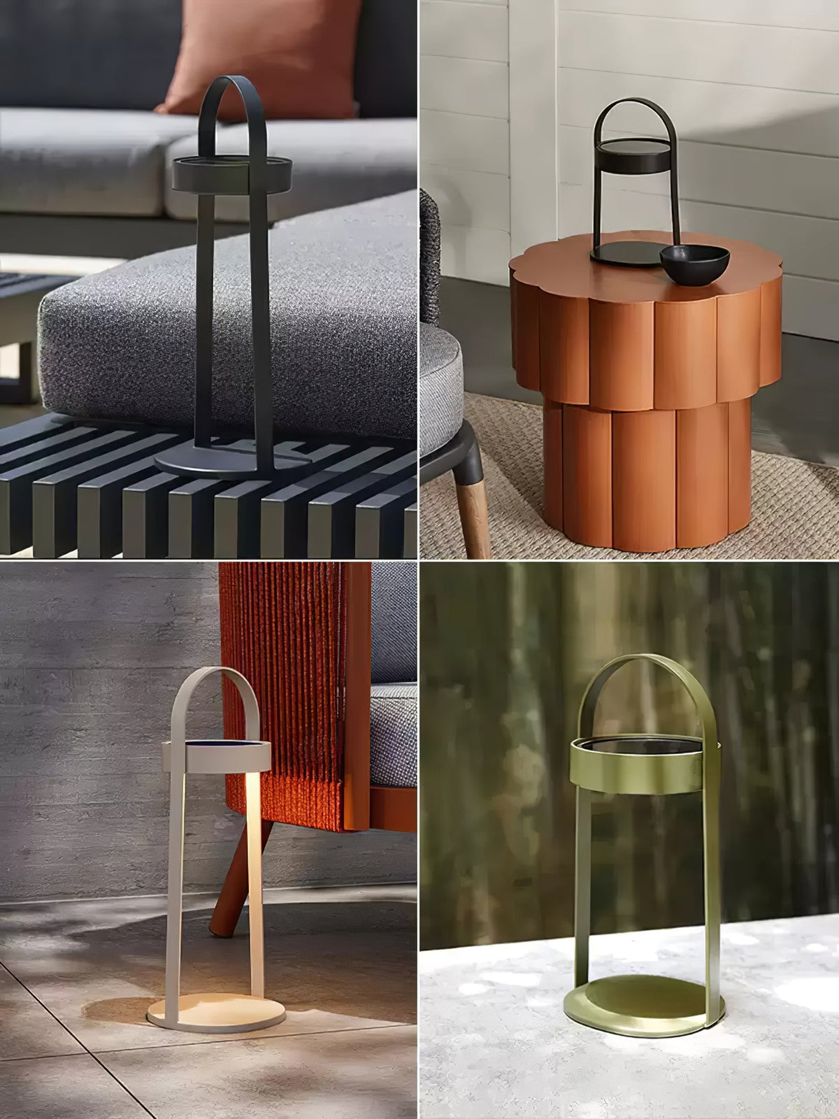 Lunetta Arc Portable LED Table Lamp – Rechargeable Outdoor Lantern