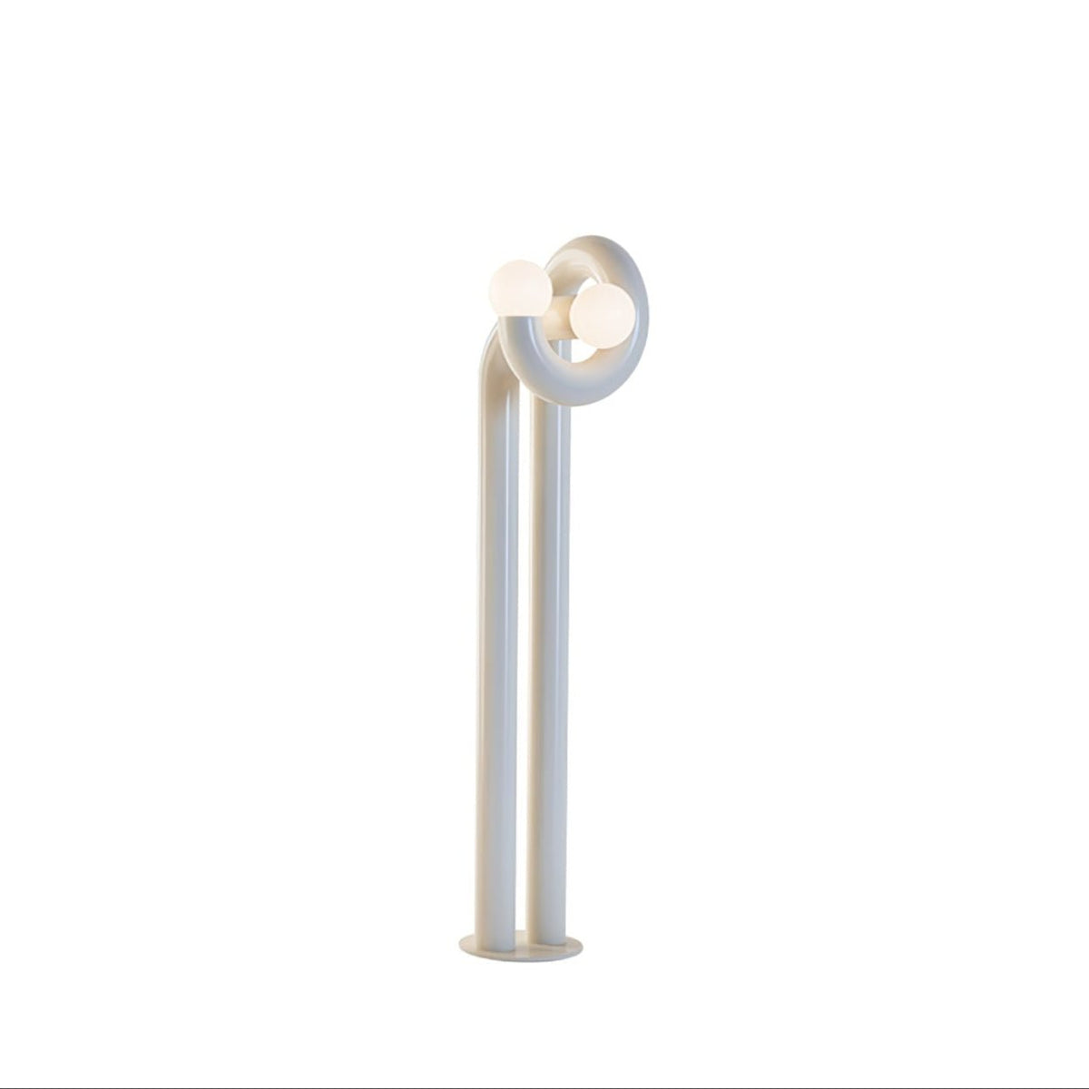 Luno Pop Floor Lamp – Modern Sculptural Floor Light in Glossy Blue