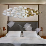 Lustre Bowl Collection Modern Crystal Glass Chandelier