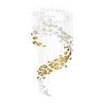 Lustre Bowl Collection Modern Crystal Glass Chandelier