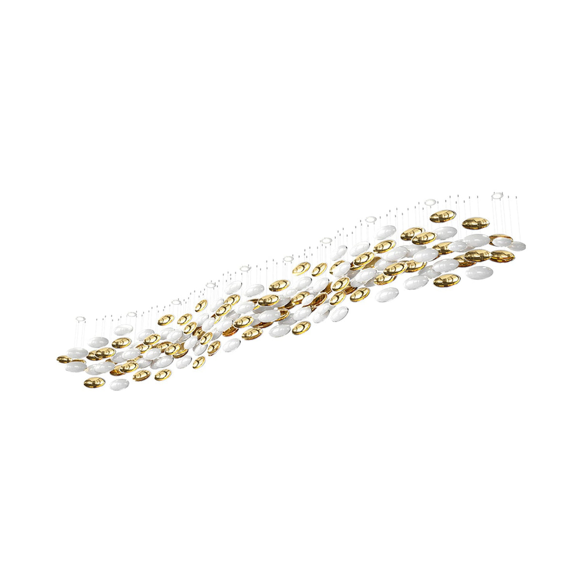Lustre Bowl Collection Modern Crystal Glass Chandelier
