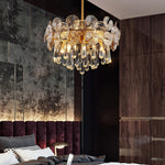 Luxurious Droplet Copper Chandelier