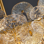 Luxurious Droplet Copper Chandelier