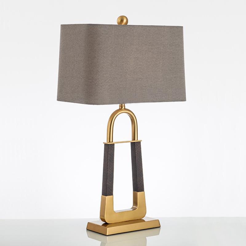 Leather Pattern Table Lamp