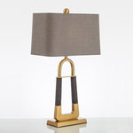 Leather Pattern Table Lamp