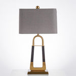Leather Pattern Table Lamp