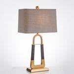 Leather Pattern Table Lamp