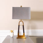 Leather Pattern Table Lamp