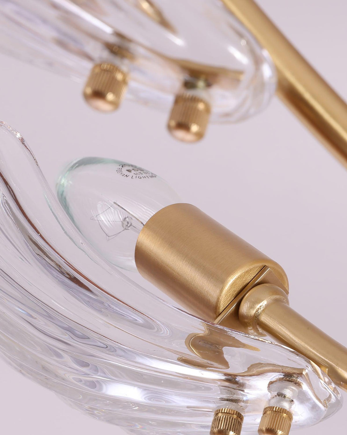 luxury-shell-brass-ceiling-lamp