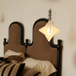 Lyra Star Pendant Light – Modern Glass Chandelier for Dining Room & Entryway