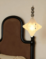 Lyra Star Pendant Light – Modern Glass Chandelier for Dining Room & Entryway