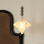 Lyra Star Pendant Light – Modern Glass Chandelier for Dining Room & Entryway