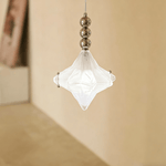 Lyra Star Pendant Light – Modern Glass Chandelier for Dining Room & Entryway