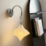 Lyra Star Wall Sconce – Modern Chrome & Glass Wall Light