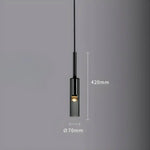 Postmodern Minimalist Restaurant Bar Counter Bedroom Bedside Pendant Light