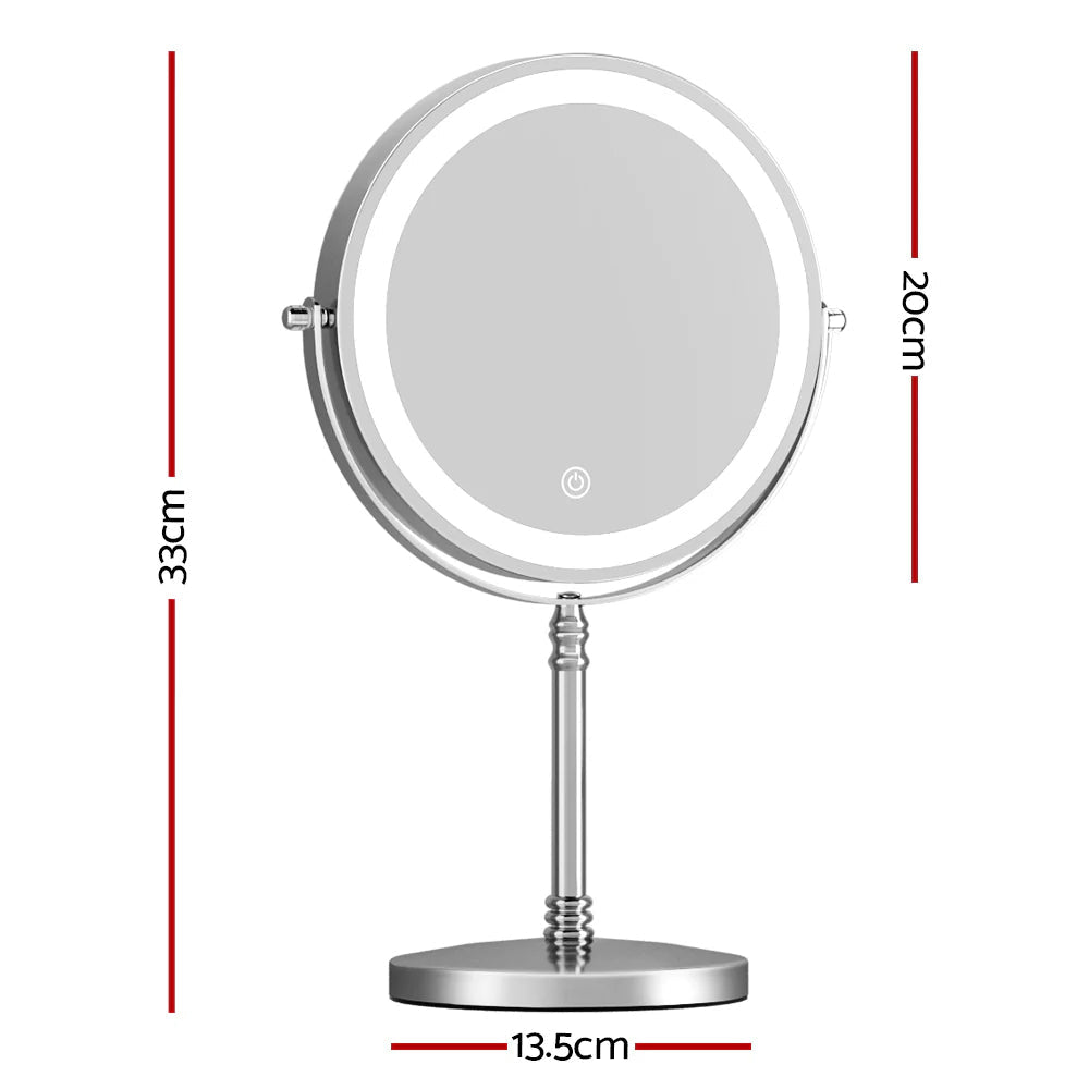 Three Tone Dimming Wall Mounted Makeup Mirror
