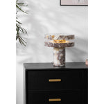 Halo Marble Table Lamp – Sculptural LED Accent Light in Natural Stone