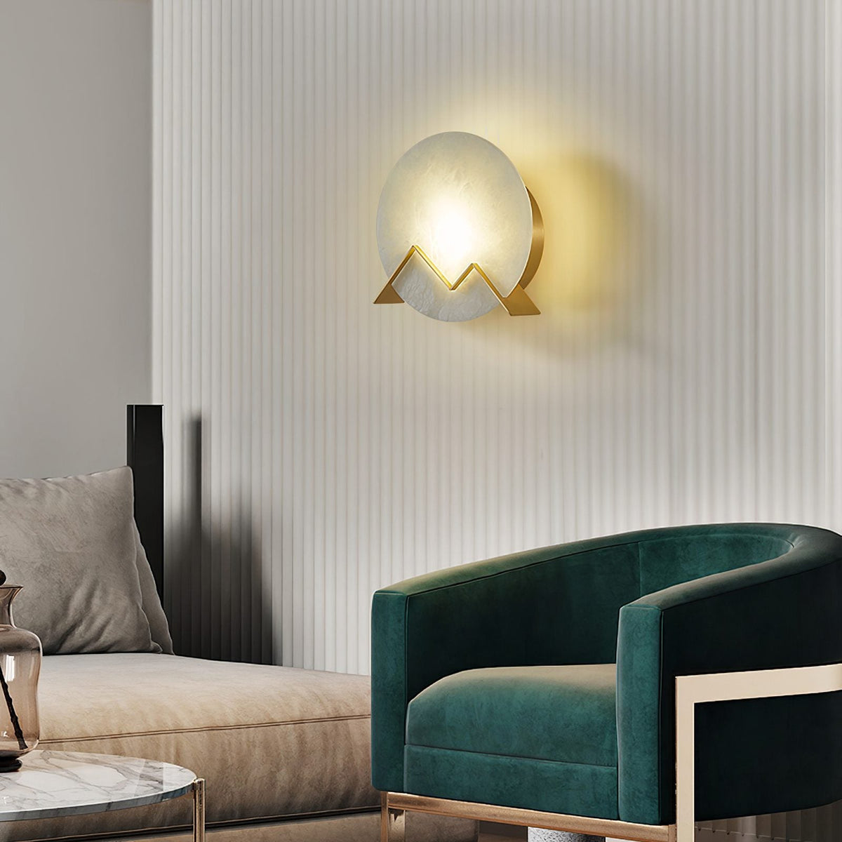 M Letter Wall Lamp