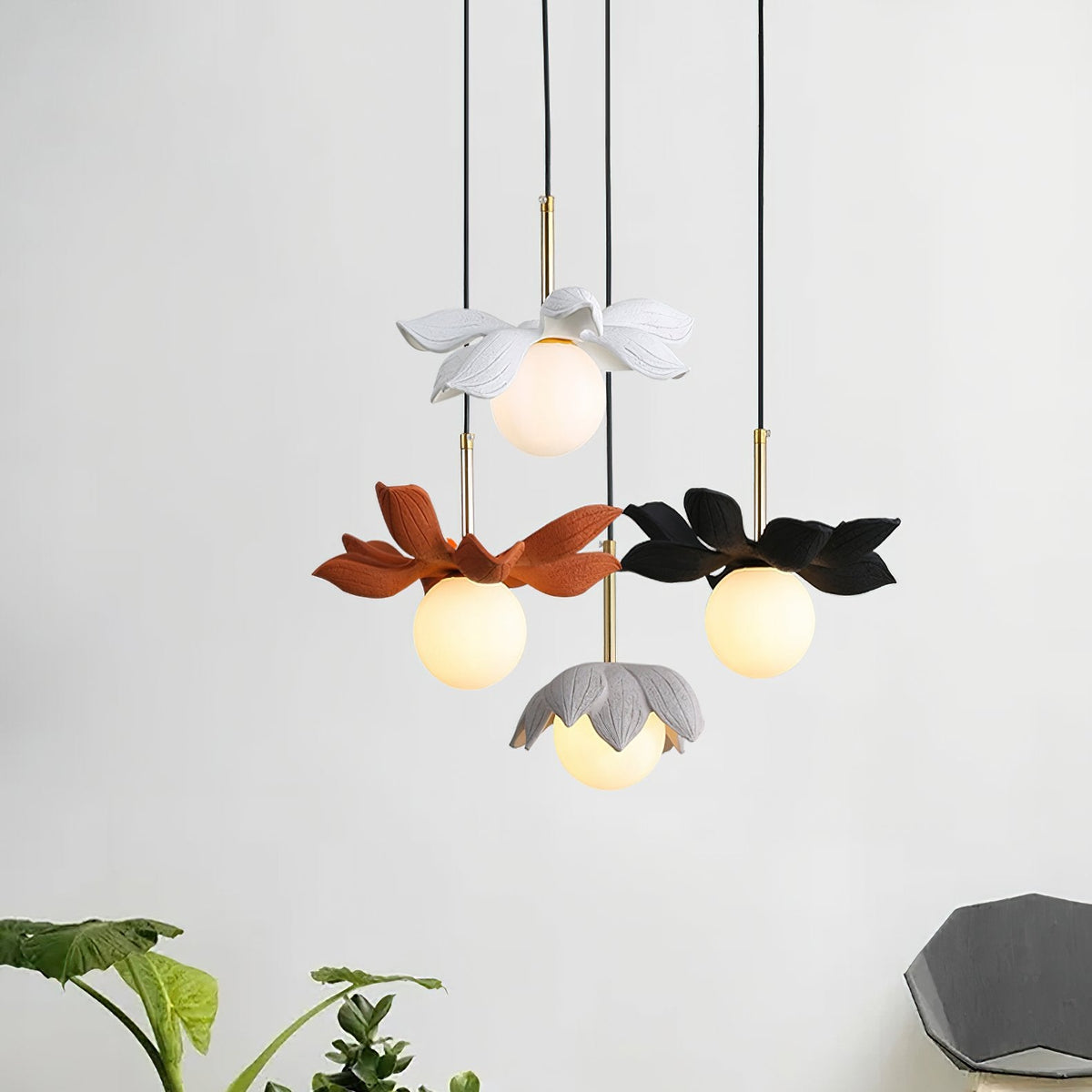 Macaron Flowers Pendant Light
