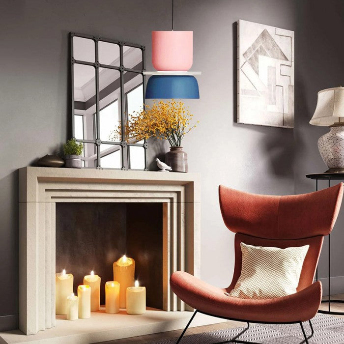 Nordic Simple Macaron Acrylic Chandelier