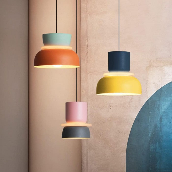 Nordic Simple Macaron Acrylic Chandelier