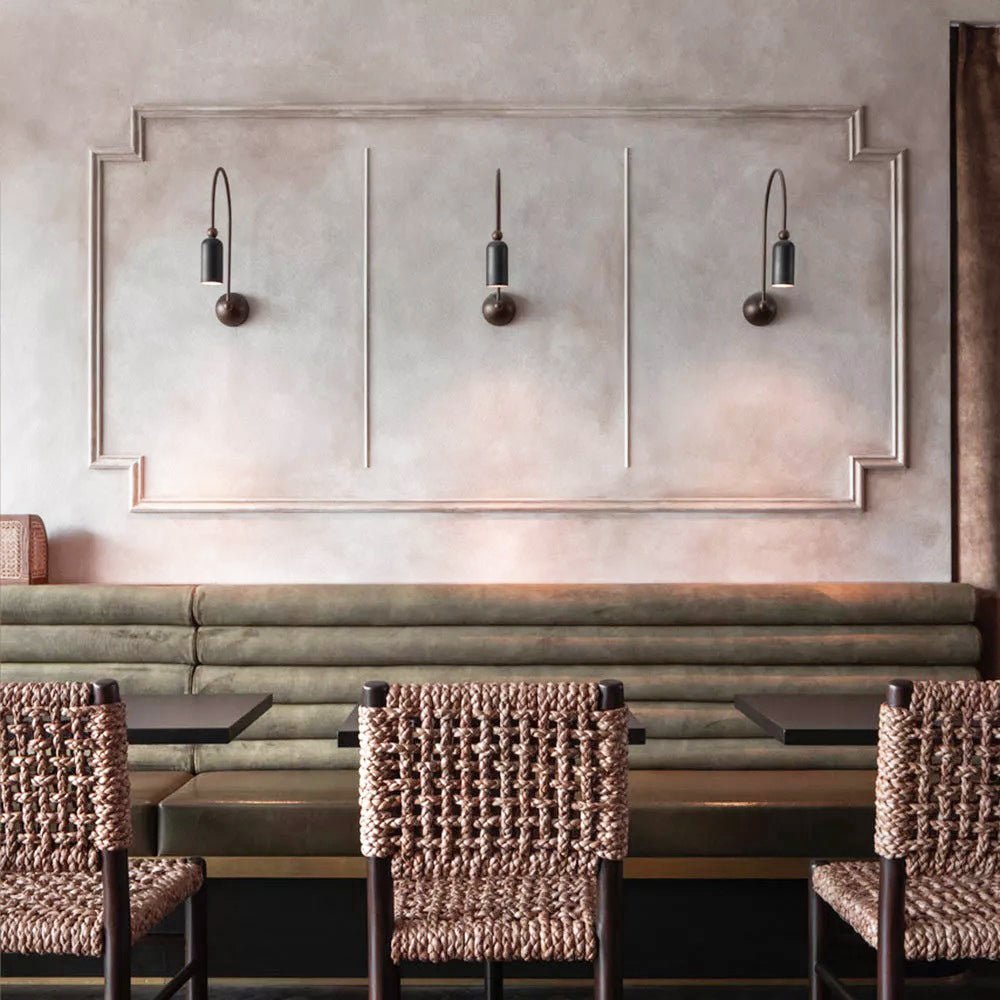 Madame Sculptural Wall Sconce in Metal for Modern Interiors